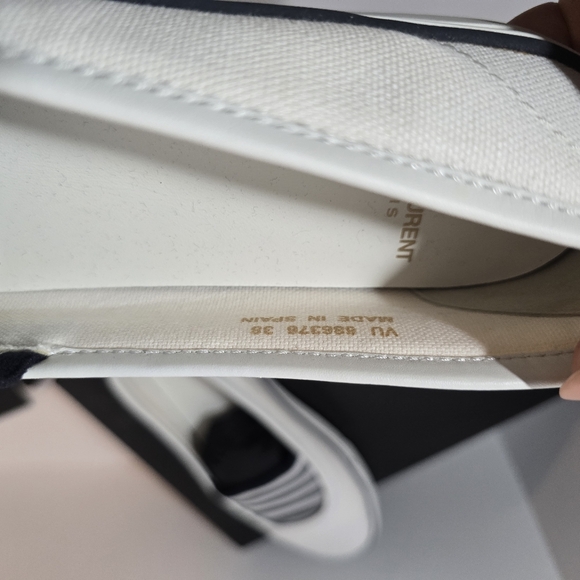 Saint Laurent White Sneakers - Picture 8 of 12